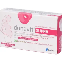 Donavit Supra Integratore per Gravidanza e Allattamento 30 Capsule