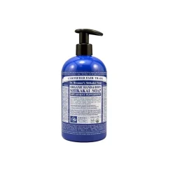 Dr. Bronner's Organic Sugar Soap Menta Piperita Detergente Corpo 355 ml