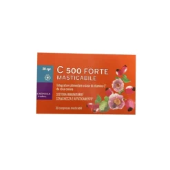 Dr. Cagnola C500 Forte Vitamina C Masticabile Integratore Energizzante 30 Compresse