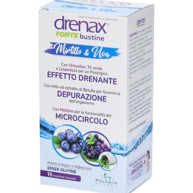 Drenax Forte Mirtillo Drenante 15 Stick