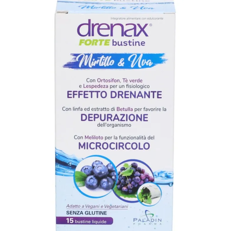 Drenax Forte Mirtillo Drenante 15 Stick