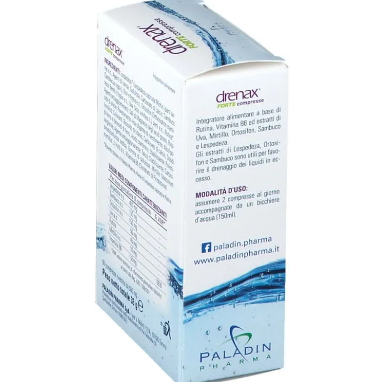 Drenax Forte Mirtillo Integratore Drenante 60 Compresse