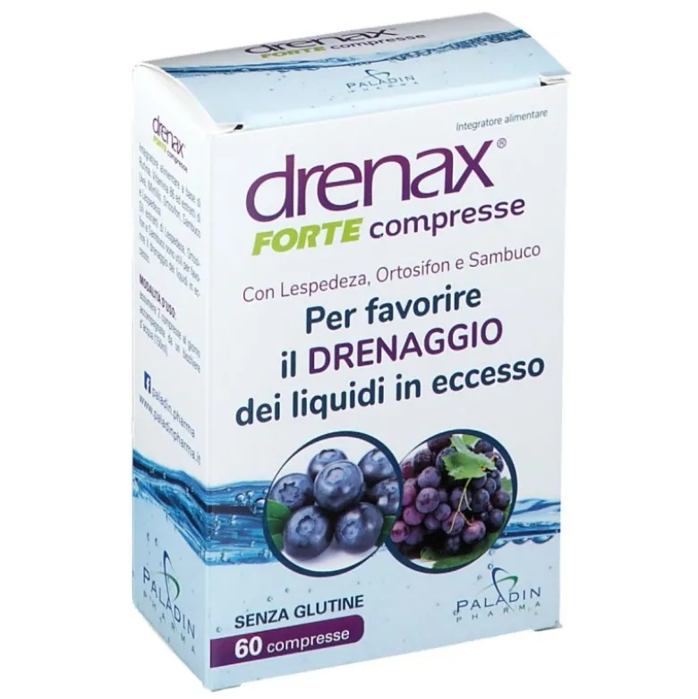 Drenax Forte Mirtillo Integratore Drenante 60 Compresse