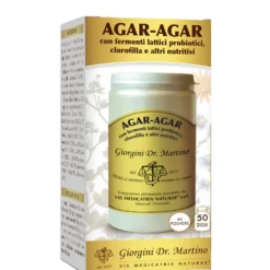 Dr Giorgini Agar-Agar con Fermenti Lattici e ClorofillaIntegratore Intestino 150g