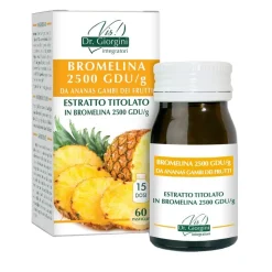 Dr. Giorgini Bromelina 2500 GDU/g Ananas 60 Pastiglie