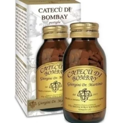Dr Giorgini Catecù di Bombay Integratore per Intestino 180 Pastiglie