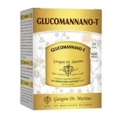 Dr. Giorgini Glucomannano-T per Controllo Peso 400 Pastiglie