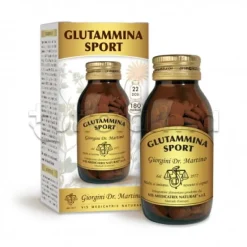 Dr Giorgini Glutammina Sport Integratore per Massa Muscolare 180 Pastiglie