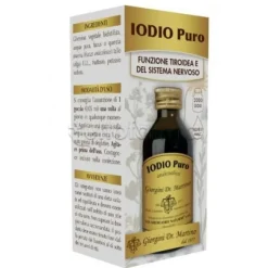 Dr Giorgini Iodio Puro Analcolico Integratore per Tiroide 100ml