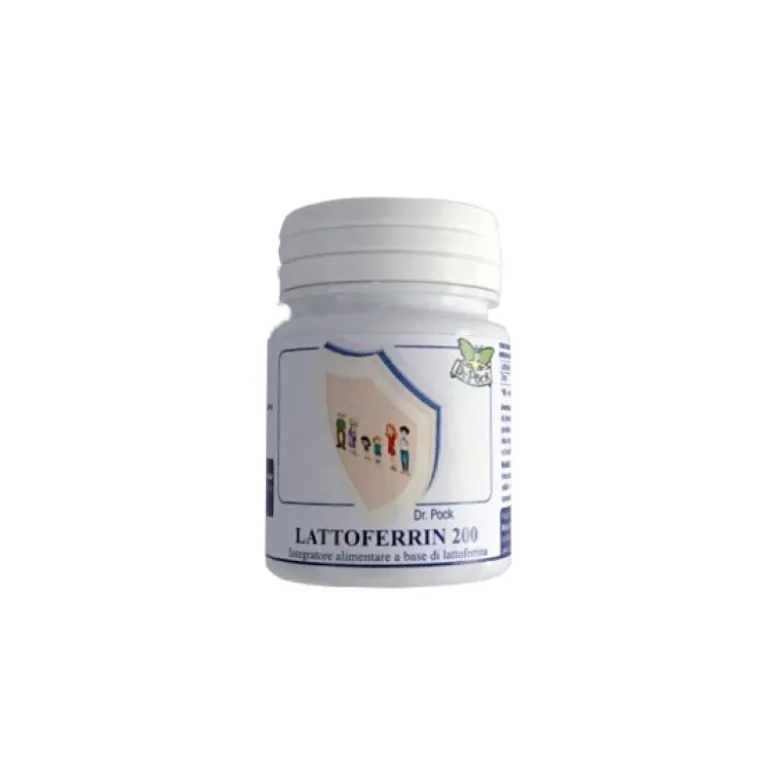 Dr Pock Lattoferrin 200 Zinco Difese Immunitarie 30 Capsule