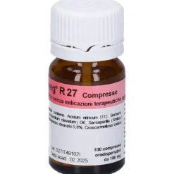 Dr. Reckeweg R27 Compresse Orosolubili Omeopatiche 100 Compresse