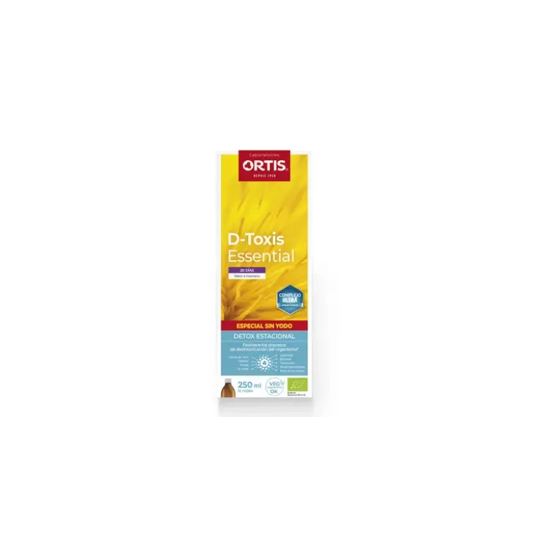 D-Toxis Essential Integratore Depurativo Senza Iodio 250ml