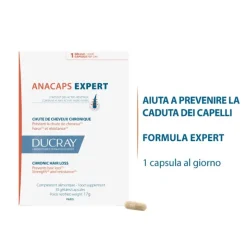 Ducray Anacaps Expert Integratore per Capelli e Unghie 90 Capsule