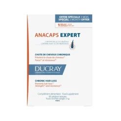 Ducray Anacaps Expert Integratore per Capelli e Unghie 90 Capsule