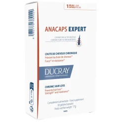 Ducray Anacaps Expert Integratore per Capelli e Unghie 30 Capsule