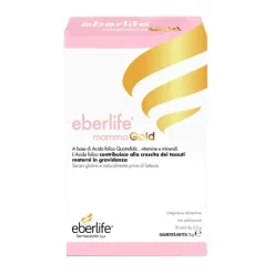 Eberlife Mamma Gold integratore gravidanza e fertilità 30 stick orosolubili