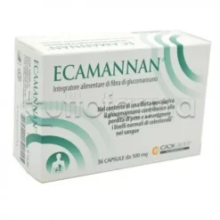 Ecamannan Integratore per Perdere Peso 36 Capsule
