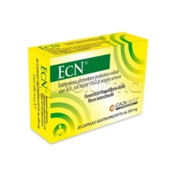 ECN Integratore Fermenti Probiotici 20 Capsule Gastroprotette