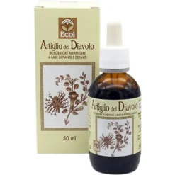 Ecol Artiglio del Diavolo Estratto Analcolico per Dolori Muscolari Gocce 50ml