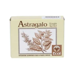 Ecol Astragalo Integratore per Sistema Immunitario 50 Tavolette