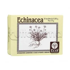 Ecol Echinacea Integratore per Dermatite 50 Tavolette