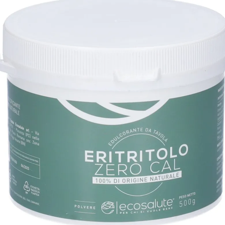 Ecosalute Eritritolo Zero Cal Dolcificante Naturale 500g
