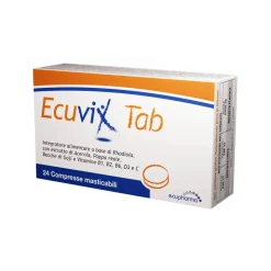 Ecuvix Tab Integratore Ricostituente 24 Compresse Masticabili