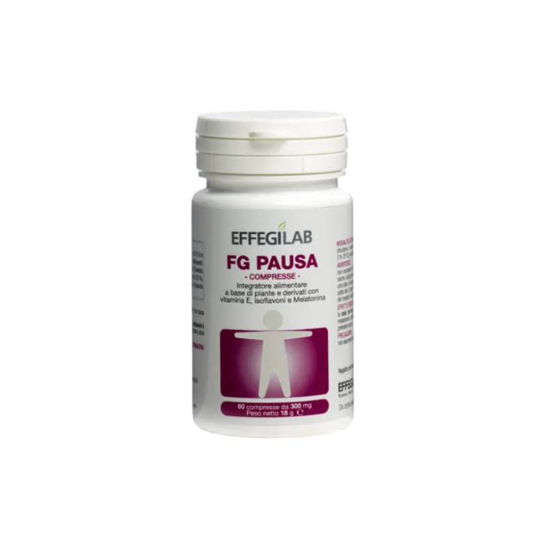Effegilab FG Pausa Integratore per Menopausa 60 Compresse