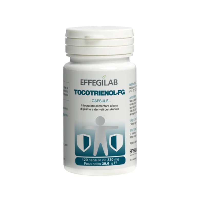 Effegilab Tocotrienol-FG Integratore per Metabolismo 120 Capsule