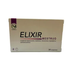 Elixir Mestruo integratore per ciclo mestruale e benessere femminile 30 compresse
