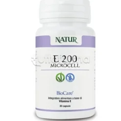 E 200 Microcell integratore vitamina E antiossidante 30 capsule vegetali