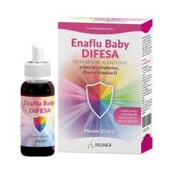 Enaflu Baby Difesa Gocce Lattoferrina Zinco Vitamina D 20 ml
