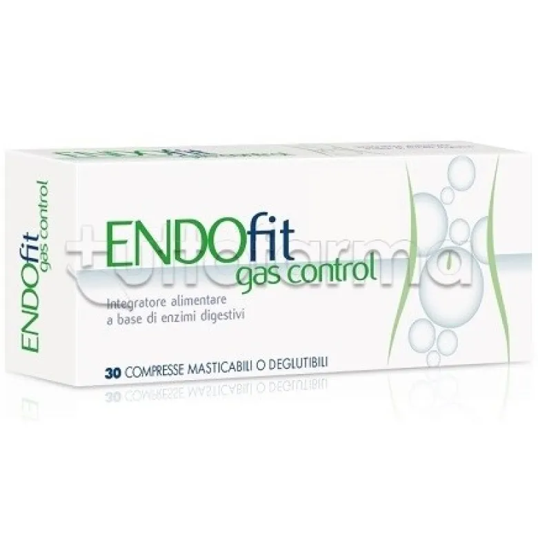Endofit Gas Control Integratore per Digestione e Meteorismo 30 Compresse