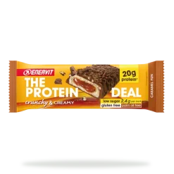 Enervit The Protein Deal Crunchy e Creamy Caramel Barretta Proteica 55 g