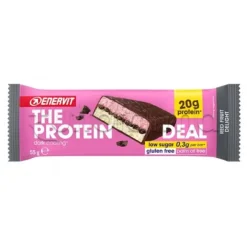 Enervit The Protein Deal Red Fruit Delight Barretta Proteica 55 g