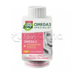 Enerzona Omega 3 Skin Integratore per Pelle 42 Capsule