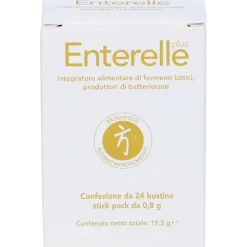 Enterelle Plus Bromatech Fermenti Lattici Probiotici per l'Equilibrio Intestinale 24 Bustine