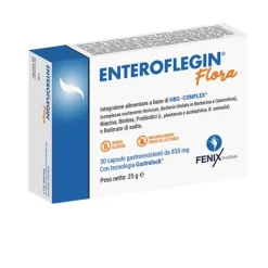 Enteroflegin Flora per Benessere Intestinale 30 Capsule