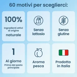 Enterogermina Gonfiore Integratore per Intestino 20 Bustine