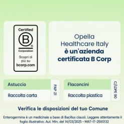 Enterogermina 4 Miliardi Fermenti Lattici 10 Flaconcini 5ml