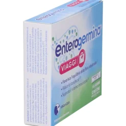 Enterogermina Viaggi Integratore Fermenti Lattici 12 Bustine