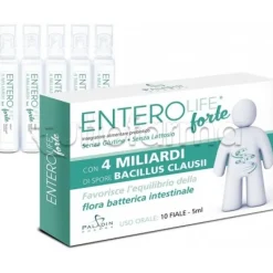 Enterolife Forte Integratore Probiotico 4 Miliardi 10 Fiale