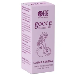 Eos Gocce Essenziali Calma Serena per Relax e Benessere Flacone da 15 ml