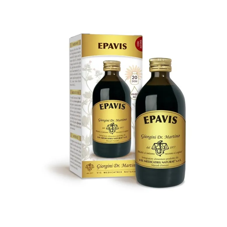 Epavis Liquido Alcolico per Fegato e Digestione 200 ml