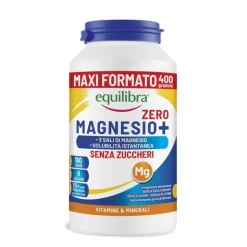 Equilibra Magnesio+ Zero per Energia e Benessere Maxi Formato 400 g