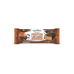 Equilibra Protein 31% Low Sugar Caramel barretta proteica per massa muscolare 35g
