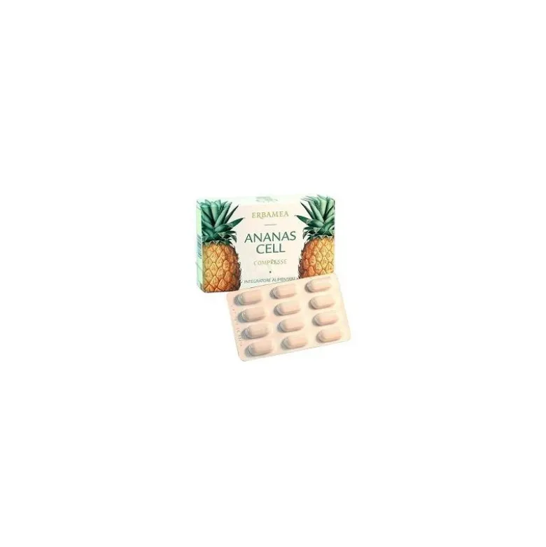 Erbamea Ananas Cell per Cellulite 36 Compresse