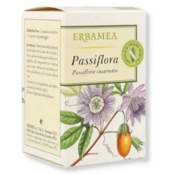 Erbamea Passiflora Incarnata Integratore Alimentare per il Rilassamento 50 Capsule Vegetali