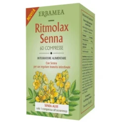 Erbamea Ritmolax Senna Integratore per Intestino 60 Compresse