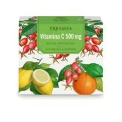 Erbamea Vitamina C Integratore Alimentare per il Sistema Immunitario 20 Bustine